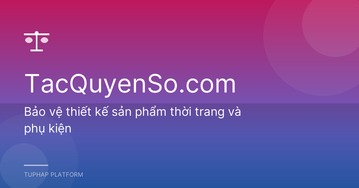 Bảo vệ thiết kế sản phẩm thời trang và phụ kiện